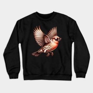 Flying House Finch Crewneck Sweatshirt